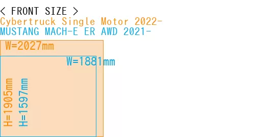 #Cybertruck Single Motor 2022- + MUSTANG MACH-E ER AWD 2021-